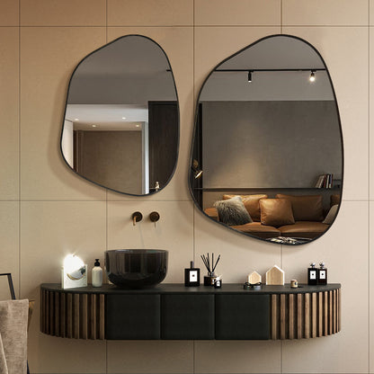 Creative Wall-Hanging Makeup Mirror for Bathroom or Vanity