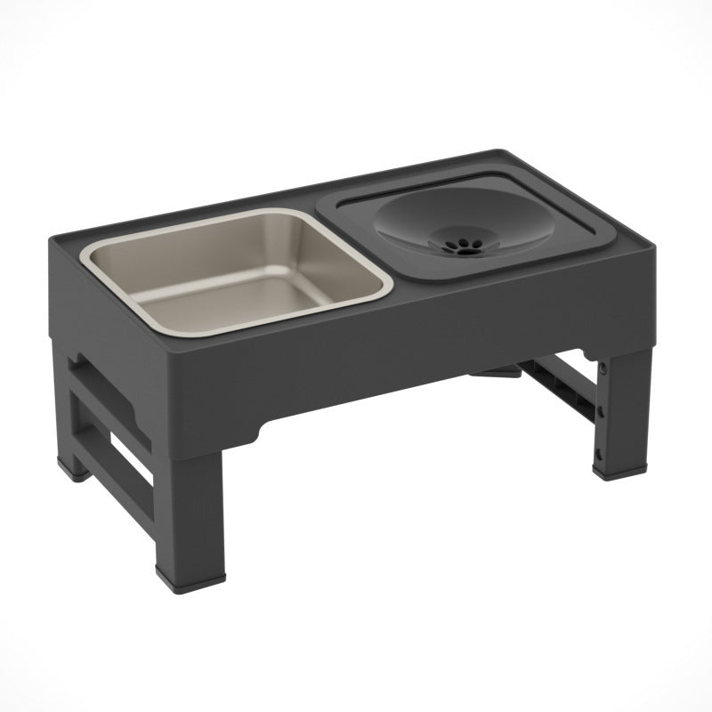 Adjustable Height Elevated Food & Water Feeders for Big Dogs