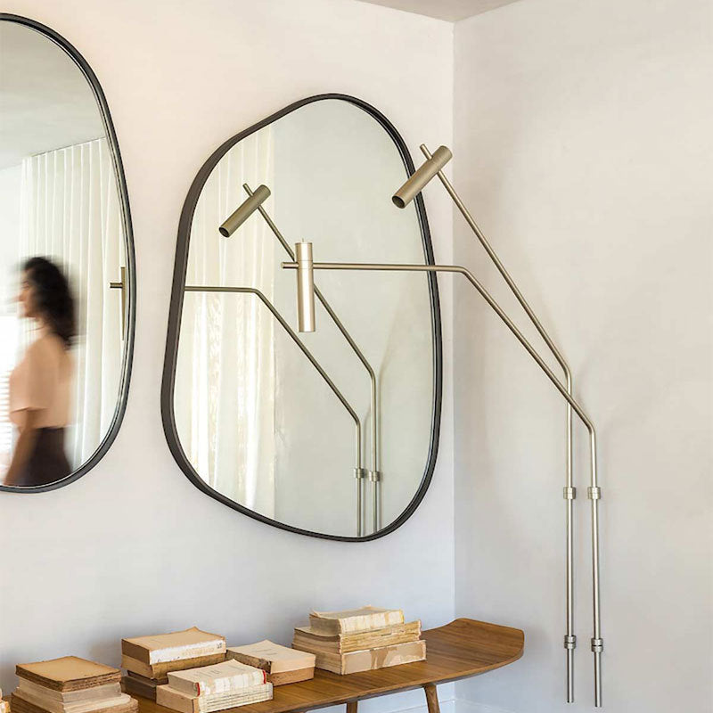 Creative Wall-Hanging Makeup Mirror for Bathroom or Vanity